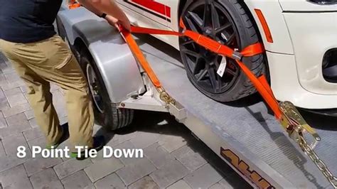 How to Tie Down Car on Trailer: A Comprehensive Guide to Securing Your Vehicle for Safe Transport